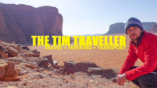 The Tim Traveller banner