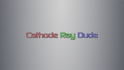 Cathode Ray Dude - CRD banner