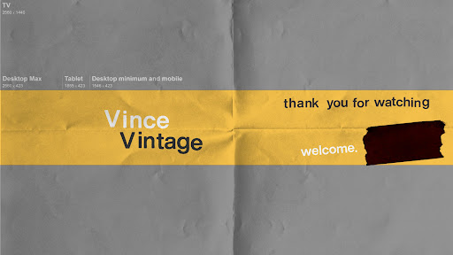 Vince Vintage banner