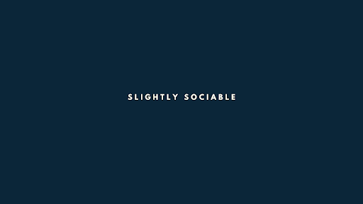 Slightly Sociable banner